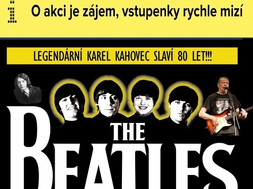 Plakát události Koncert Karel Kahovec, Michal Šindelář, The Beatles Revival