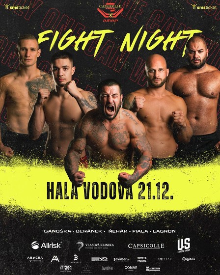 Plakát události CAPSICOLLE AMAP FIGHT NIGHT