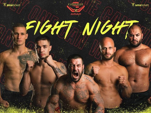 Plakát události CAPSICOLLE AMAP FIGHT NIGHT