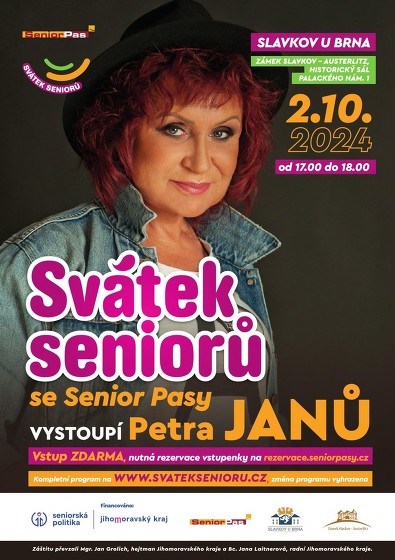 Plakát události Svátek seniorů se Senior Pasy