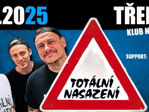 Plakát události TOTÁLNÍ NASAZENÍ v Třebíči