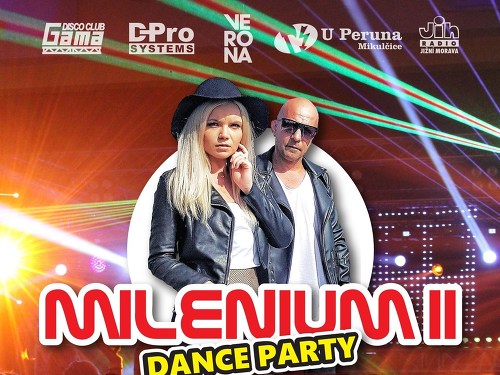 Plakát události MILENIUM 2 Dance party - Verona LIVE