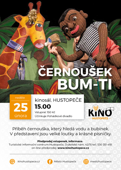 Plakát události Černoušek Bum-ti