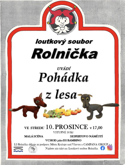 Plakát události Pohádka z lesa