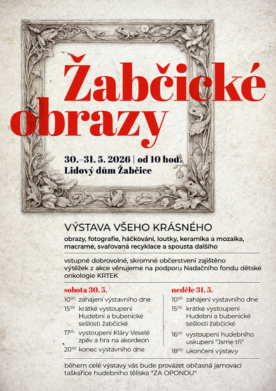 Plakát události Žabčické obrazy