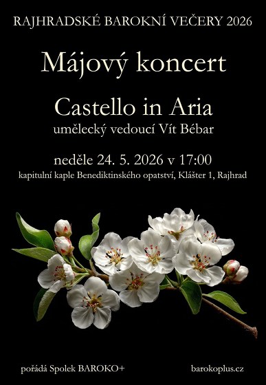 Plakát události Májový koncert Castello in Aria