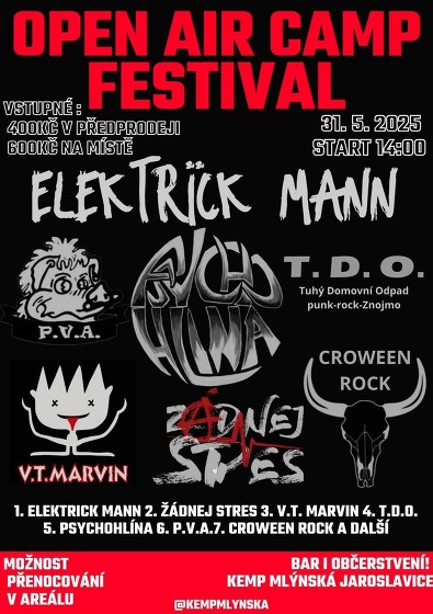 Plakát události oac fest