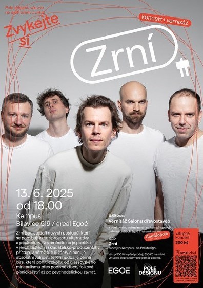 Plakát události Zrní na Poli designu