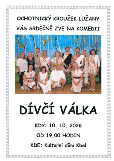 Plakát události Dívčí válka