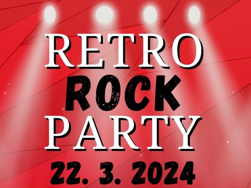 Plakát události Retro rock party