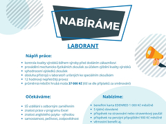 PFNonwovens Czech s.r.o. nabízí práci na pozici Laborant / Laborantka v obci Bučovice