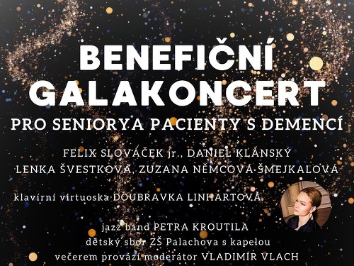 Plakát události Benefiční galakoncert