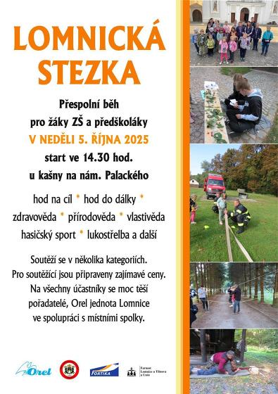 Plakát události Lomnická stezka 5.10.2025
