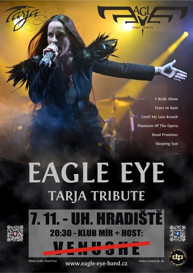 Plakát události Eagle Eye - Tarja Tribute + Venushe