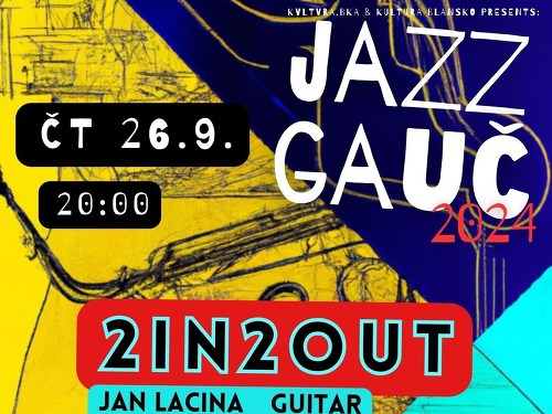 Plakát události 2in2out | JAZZ GAUČ 2024
