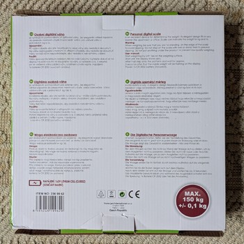 Digitální osobní váha Unihouse