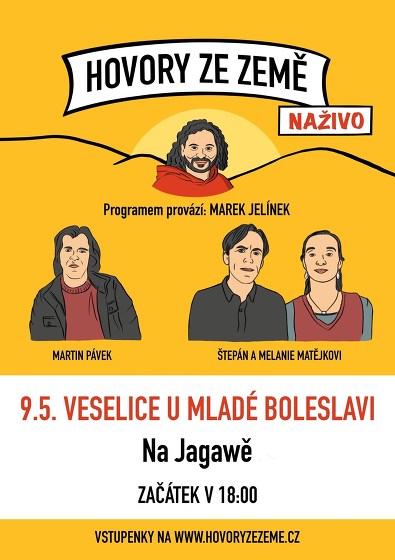 Plakát události Hovory ze země naživo