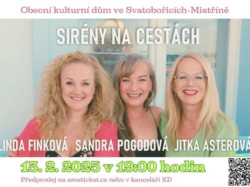 Plakát události Sirény na cestách