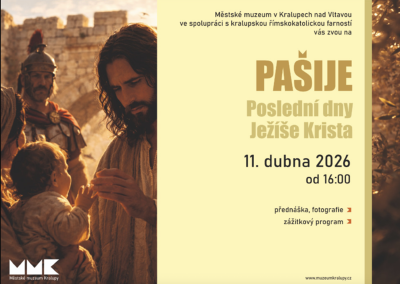Plakát události Pašije - Poslední dny Ježíše Krista
