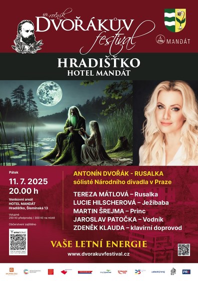 Plakát události Dvořákův festival: Rusalka