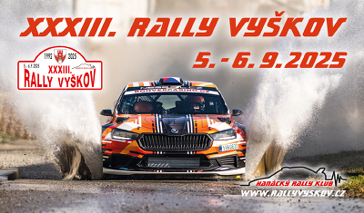Plakát události Rally Vyškov 2025
