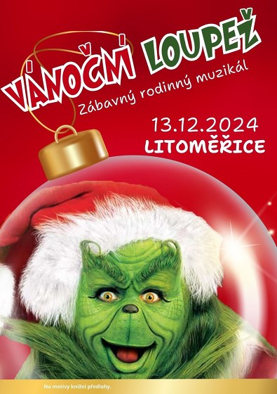 Plakát události VÁNOČNÍ LOUPEŽ I Litoměřice