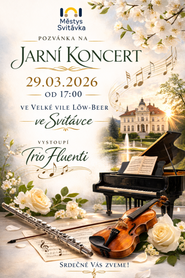 Plakát události Jarní koncert, Svitávka