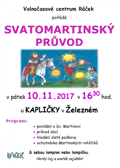Plakát události Svatomartinský průvod