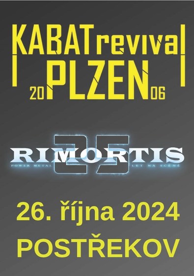 Plakát události Kabát revival Plzeň a Rimortis