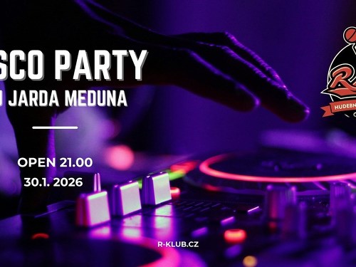 Plakát události Disco party - Chrudim