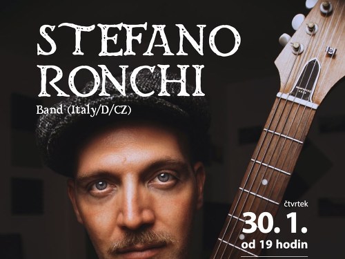 Plakát události STEFANO RONCHI Band (Italy/D/CZ)