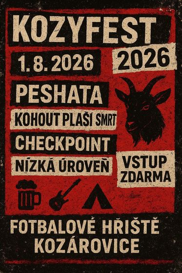 Plakát události Kozyfest 2026