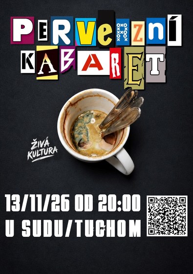 Plakát události Perverzní kabaret (Veřejná zkouška) Tuchom