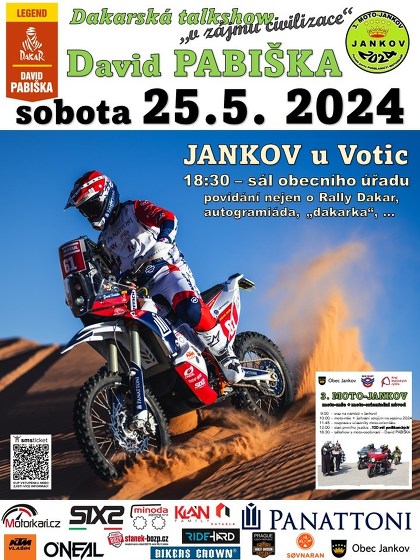 Plakát události DAVID PABIŠKA v Jankově
