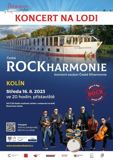 Plakát události Česká Rockharmonie - Dvořákův festival