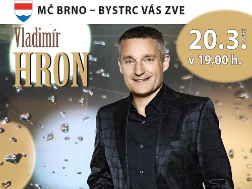 Plakát události Vladimír Hron