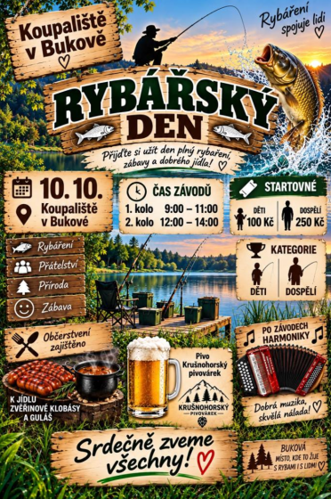 Plakát události Rybářský den
