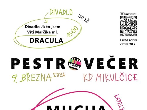 Plakát události PESTROVEČER 2024