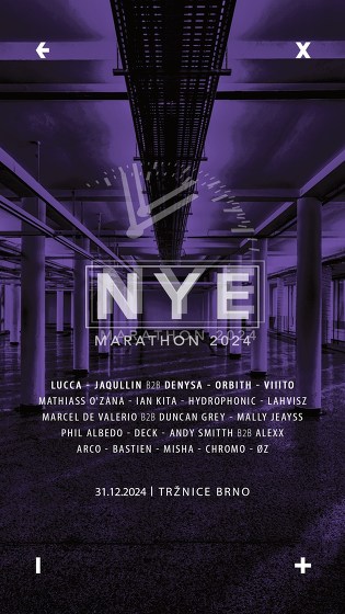 Plakát události NYE MARATHON