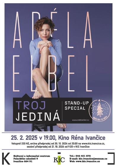Plakát události Adéla Elbel: Trojjediná
