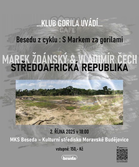 Plakát události S Markem za gorilami