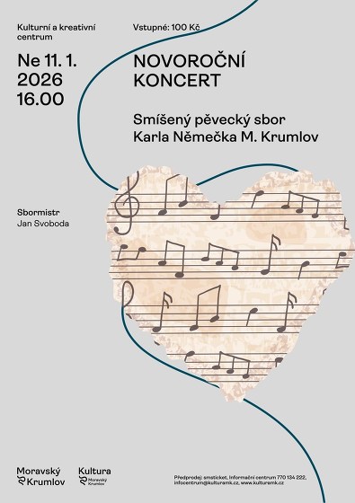 Plakát události Novoroční koncert 2026