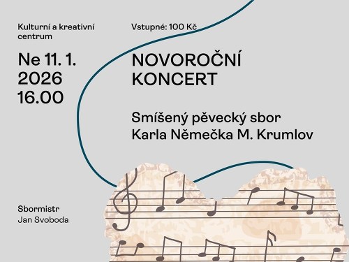 Plakát události Novoroční koncert 2026