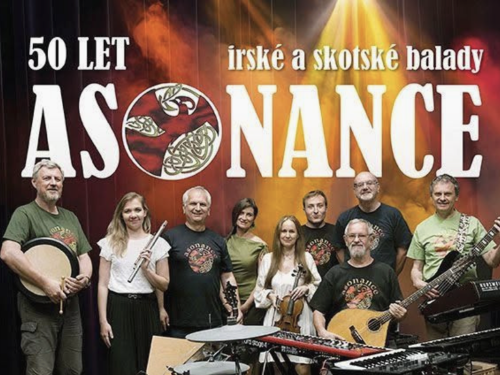 Plakát události 50 let skupiny Asonance a 35 let folku na Country rádiu