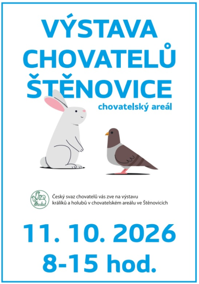 Plakát události Výstava chovatelů Štěnovice