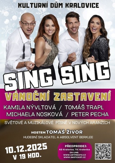 Plakát události Sing Sing