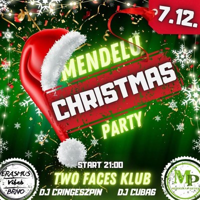 Plakát události Christmas Party by Mendelu Parties & EIVB