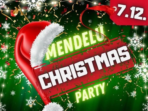 Plakát události Christmas Party by Mendelu Parties & EIVB