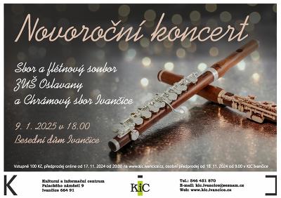 Plakát události Novoroční koncert