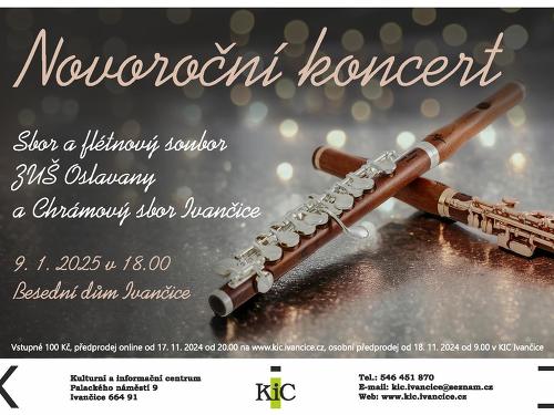 Plakát události Novoroční koncert